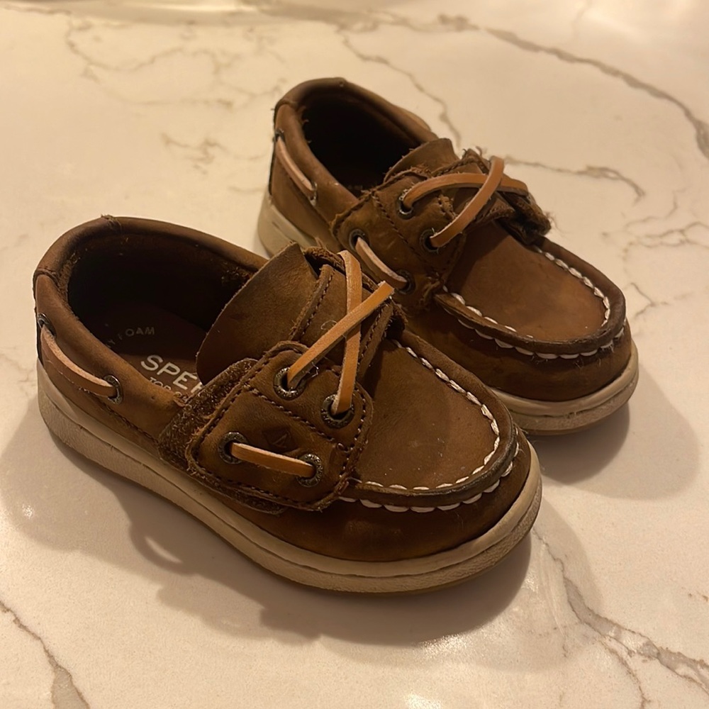 Sperry Cup II Junior Boat Shoe Toddler Size 6